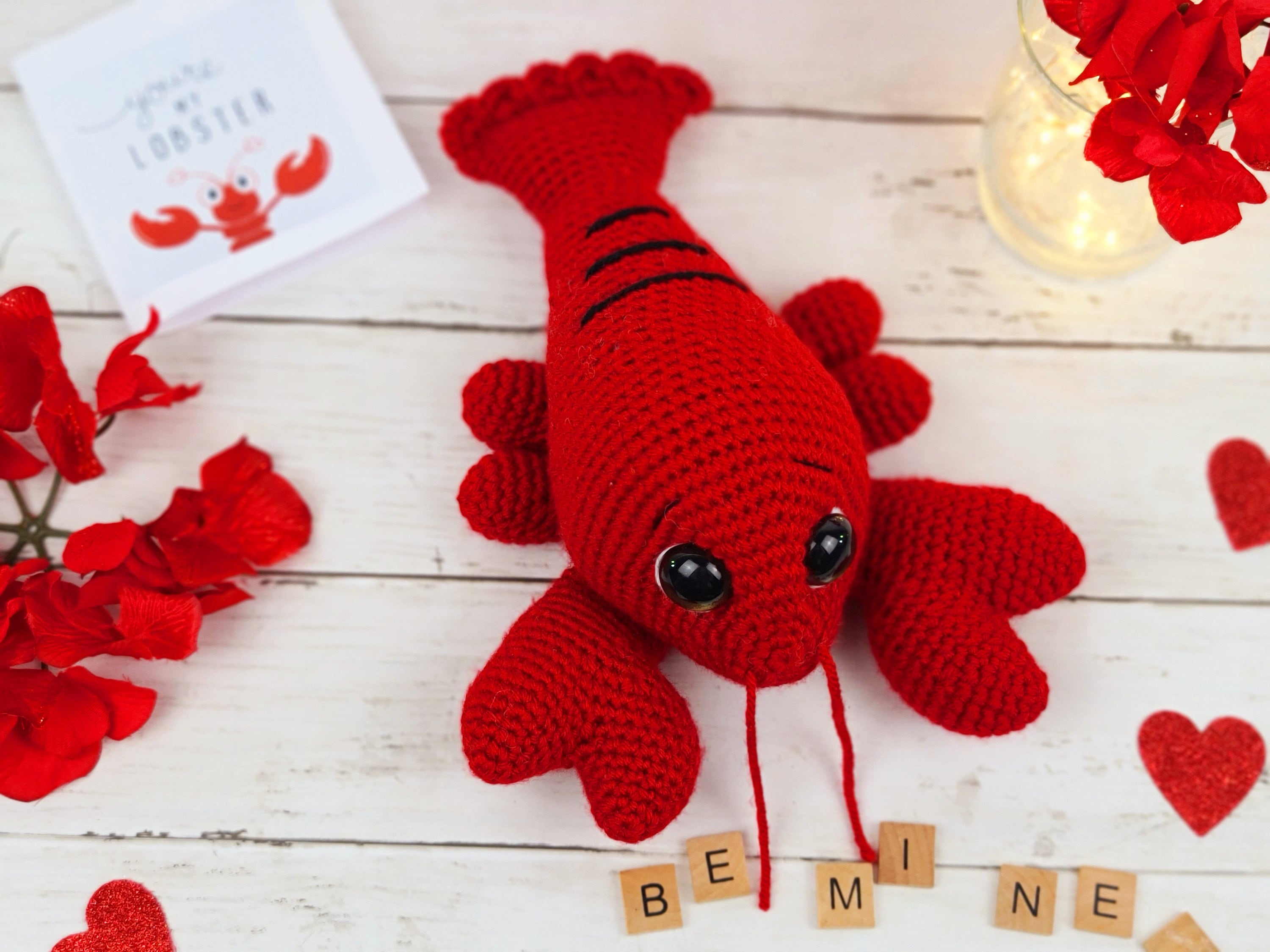 Lobster Crochet Pattern Crochet Lobster Lobster Lobster Etsy Australia