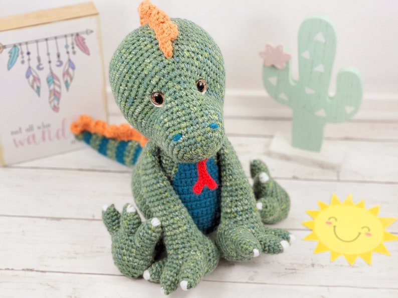 lizard crochet pattern, lizard pattern, dragon pattern, crochet pattern, iguana crochet pattern crochet lizard, iguana crochet pattern image 5