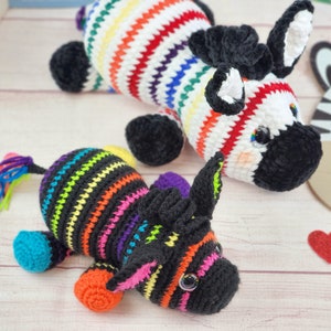 donkey crochet pattern, horse crochet pattern, unicorn crochet pattern, pegasus crochet pattern, zebra crochet pattern, crochet pattern image 3