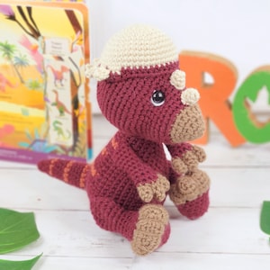 Pachysaurus, Dinosaurier Anleitung, Dinosaurier Häkelanleitung, Häkelanleitung, Dinosaurier häkeln, Amigurumi, Anleitung, häkeln