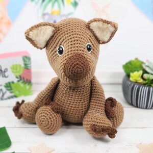 wombat crochet pattern, crochet wombat, crochet pattern, amigurumi, wombat image 6