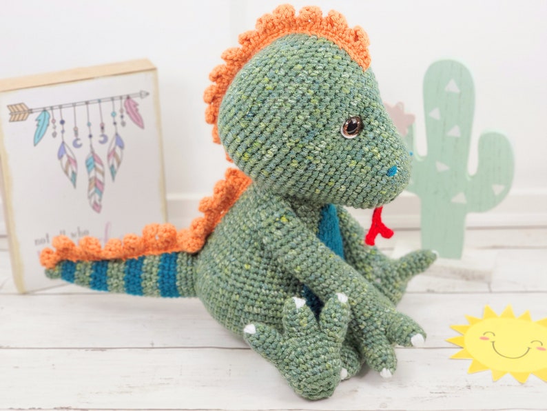 lizard crochet pattern, lizard pattern, dragon pattern, crochet pattern, iguana crochet pattern crochet lizard, iguana crochet pattern image 4