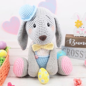 bunny crochet pattern, bunny, crochet pattern, amigurumi, crochet bunny