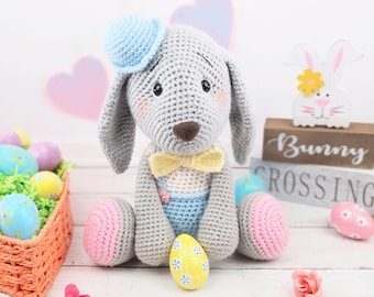 bunny crochet pattern, bunny, crochet pattern, amigurumi, crochet bunny