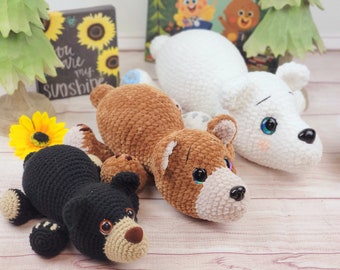 bear crochet pattern, crochet pattern, pattern, crochet, crochet bear