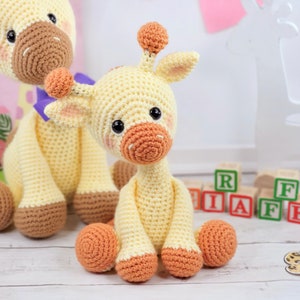 giraffe, crochet giraffe, giraffe crochet pattern, crochet pattern, pattern, amigurumi, tutorial image 5