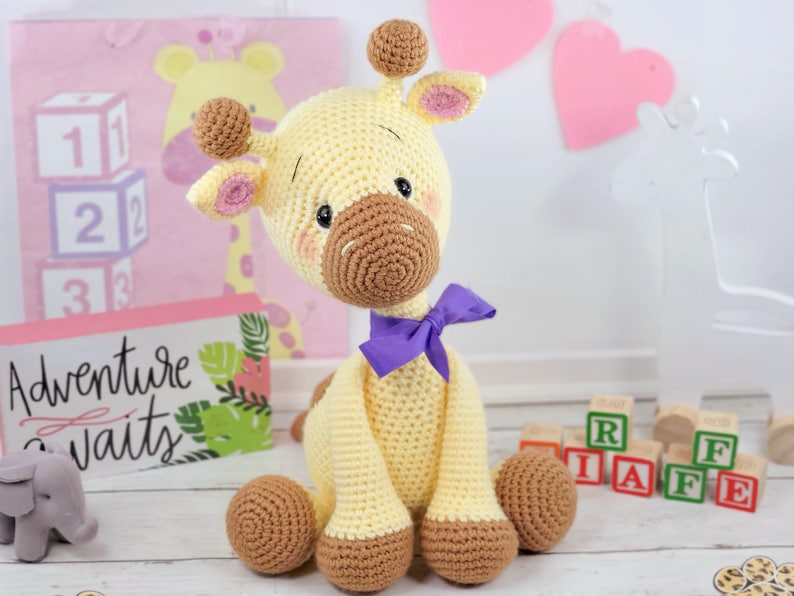 giraffe crochet pattern, crochet pattern, crochet giraffe, giraffe, crochet pattern, pattern, amigurumi, giraffe doll image 8