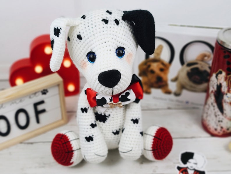modèle de crochet de chien, modèle de crochet de chiot, modèle de crochet, chien au crochet, chiot au crochet image 9