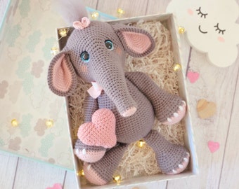 haakpatroon olifant, gehaakte olifant, tutorial olifant, haakpatroon, amigurumi