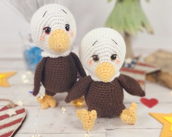 eagle crochet pattern, crochet pattern, pattern, crochet, eagle pattern, crochet eagle, eagle amigurumi, eagle