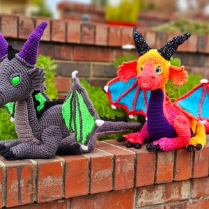 dragon crochet pattern, crochet pattern, dragon pattern, crochet dragon, amigurumi, crochet dragon