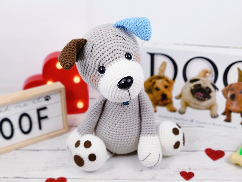 dog crochet pattern, puppy crochet pattern, crochet pattern, crochet dog, crochet puppy 画像 2