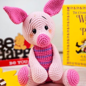 pig crochet pattern, crochet pig, crochet pattern, amigurumi, pig tutorial image 5