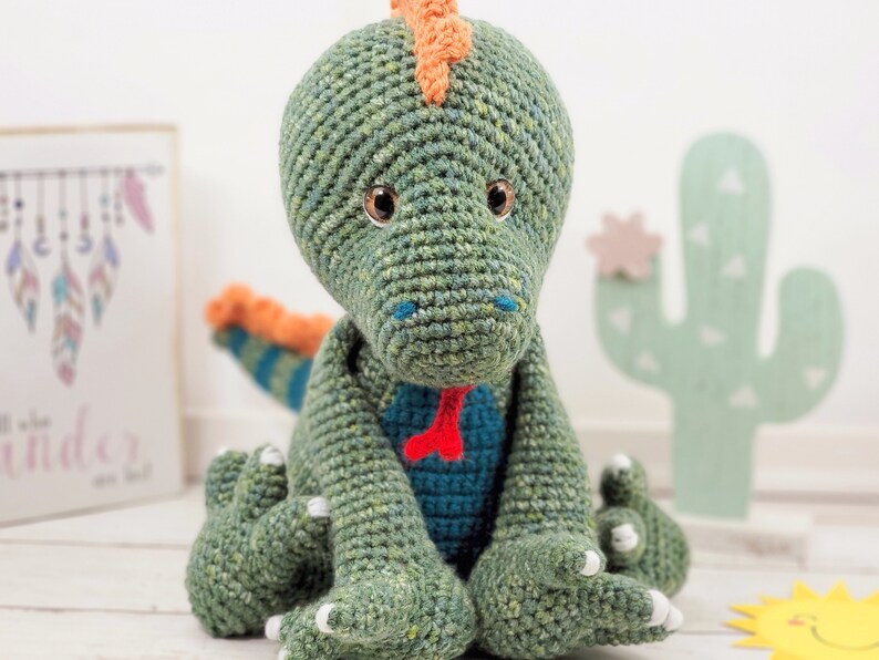 lizard crochet pattern, lizard pattern, dragon pattern, crochet pattern, iguana crochet pattern crochet lizard, iguana crochet pattern image 7