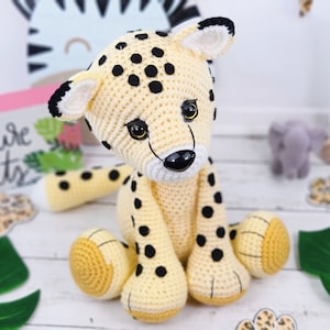 snow leopard crochet pattern, cheetah crochet pattern, cat crochet pattern, crochet cheetah, crochet leopard, amigurumi, crochet cat