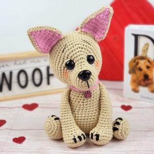 chihuahua, chihuahua crochet pattern, crochet pattern, amigurumi, pattern, crochet