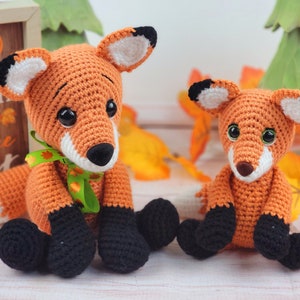 fox crochet pattern, crochet pattern, crochet fox, fox pattern, fox, amigurumi