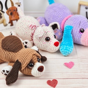 dog crochet pattern, crochet pattern, pattern, crochet, crochet dog, amigurumi