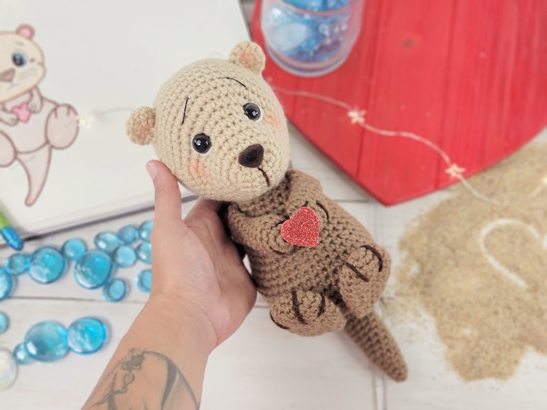 Otter Crochet Pattern Crochet Pattern Crochet Otter Otter - Etsy