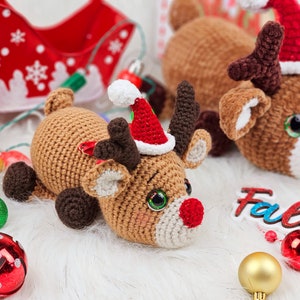 Reindeer crochet pattern, crochet pattern, crochet, pattern, crochet reindeer, amigurumi