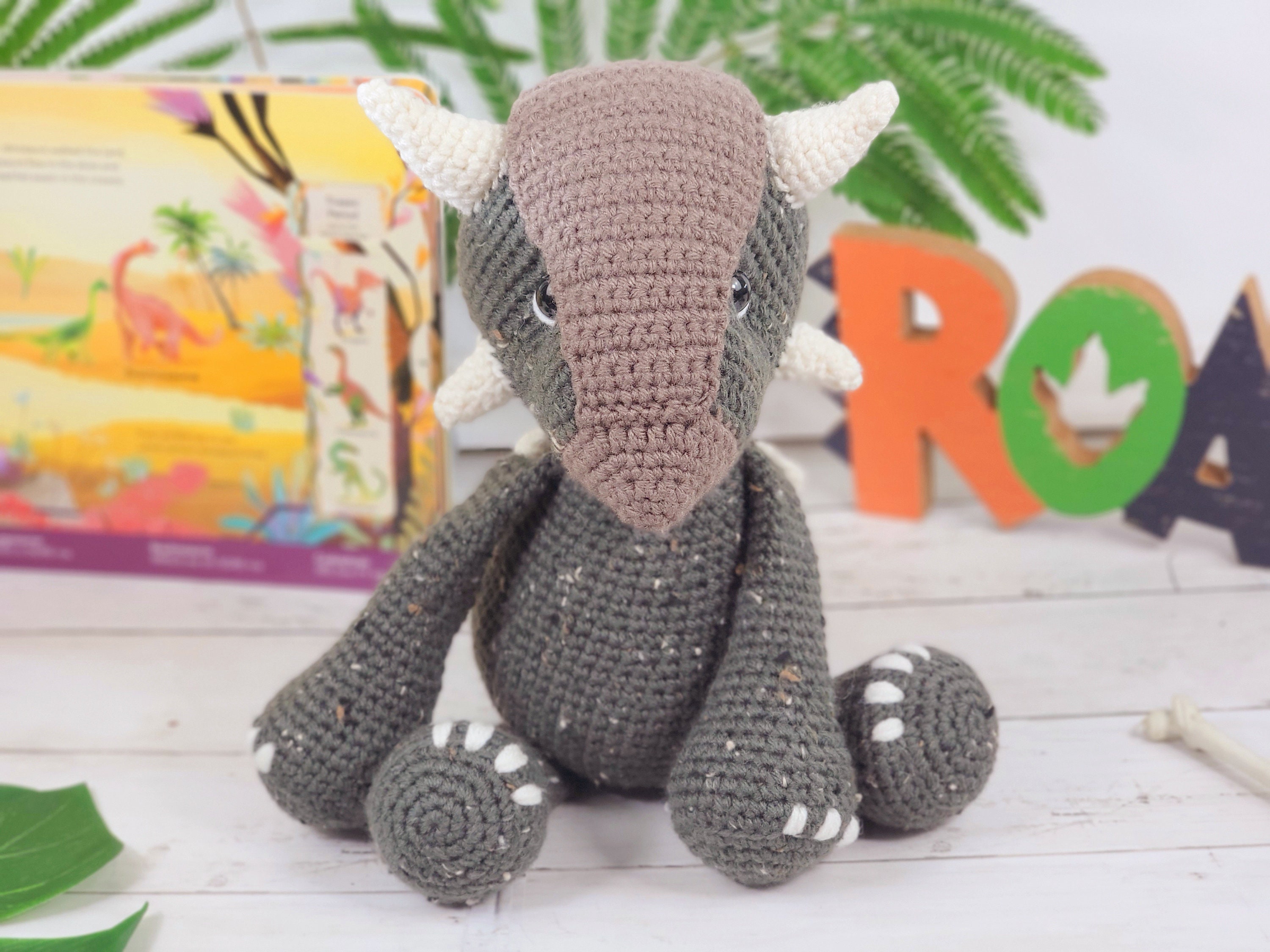 Ankylosaurus Ankylosaurus Crochet Pattern Dinosaur Dinosaur Etsy