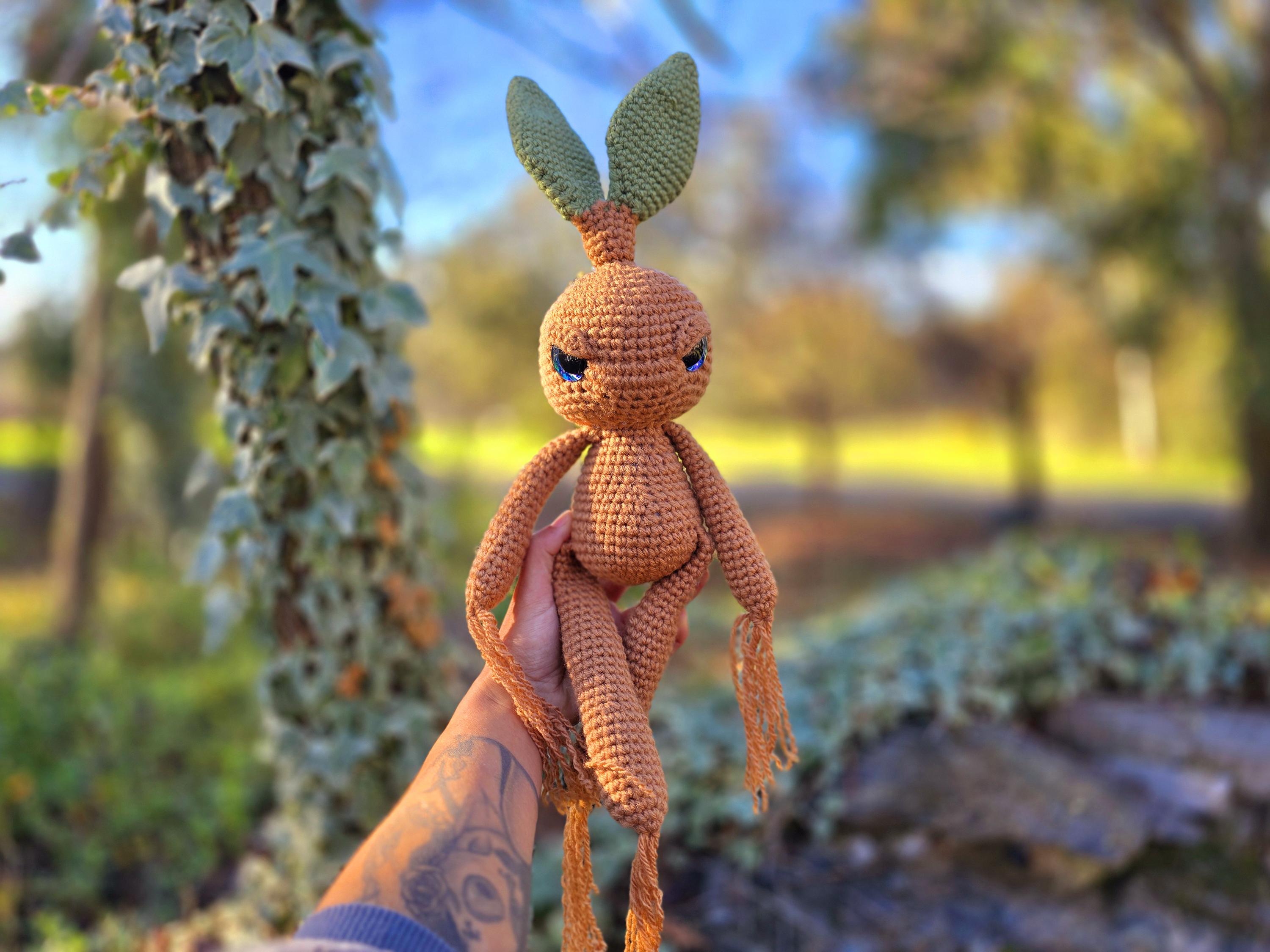 Leaf Rabbit Craft Leaf Bunny, Bunny Crochet Pattern, Mandrake Crochet Pattern, Sun ...