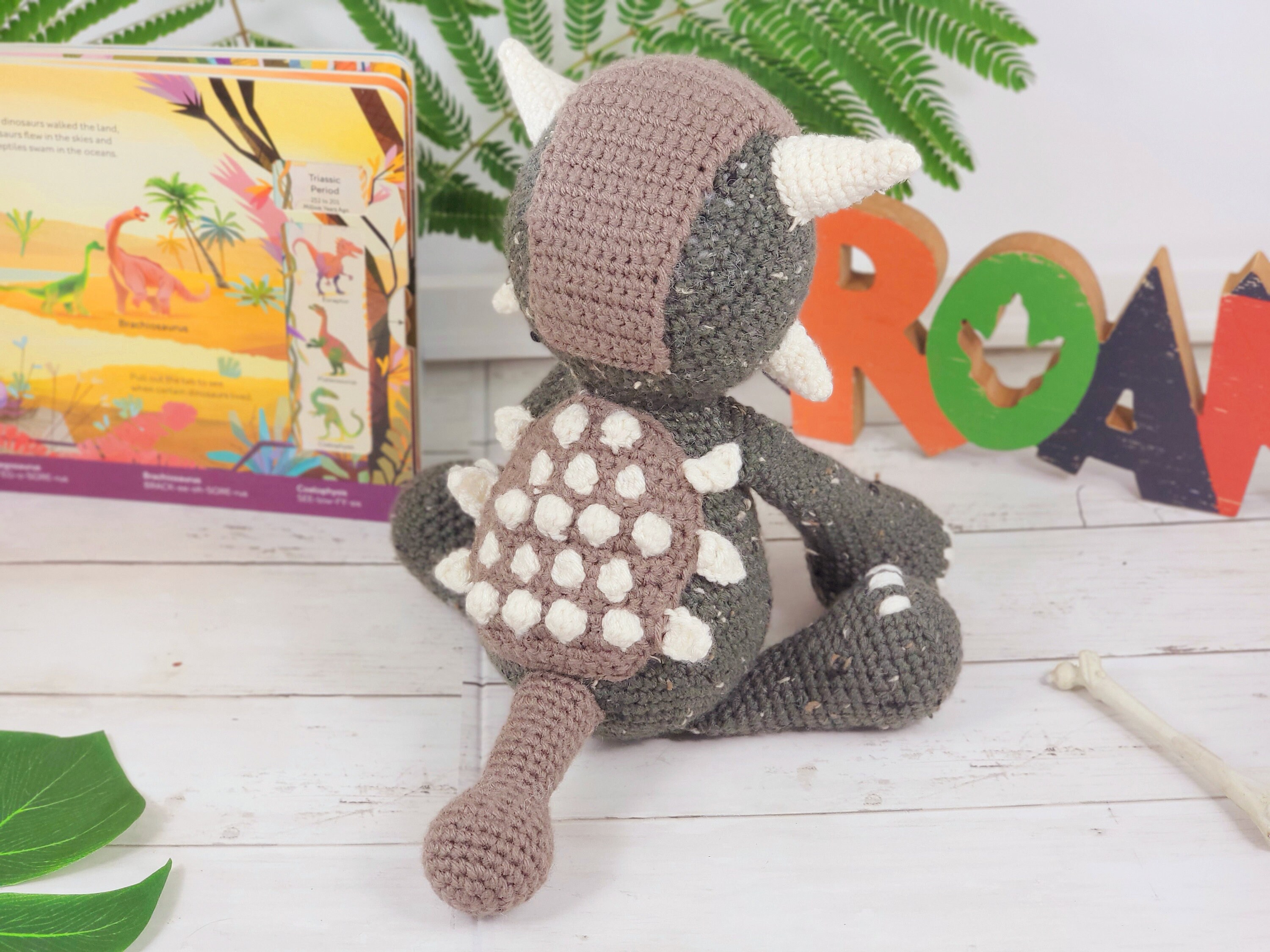 Ankylosaurus Ankylosaurus Crochet Pattern Dinosaur Dinosaur Etsy