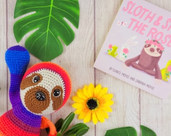 sloth crochet pattern, crochet sloth, crochet pattern, sloth pattern