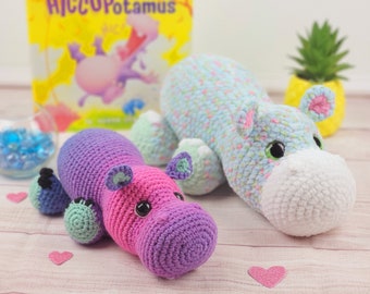 hippo crochet pattern, crochet pattern, hippo crochet, crochet hippo, pattern, crochet, amigurumi