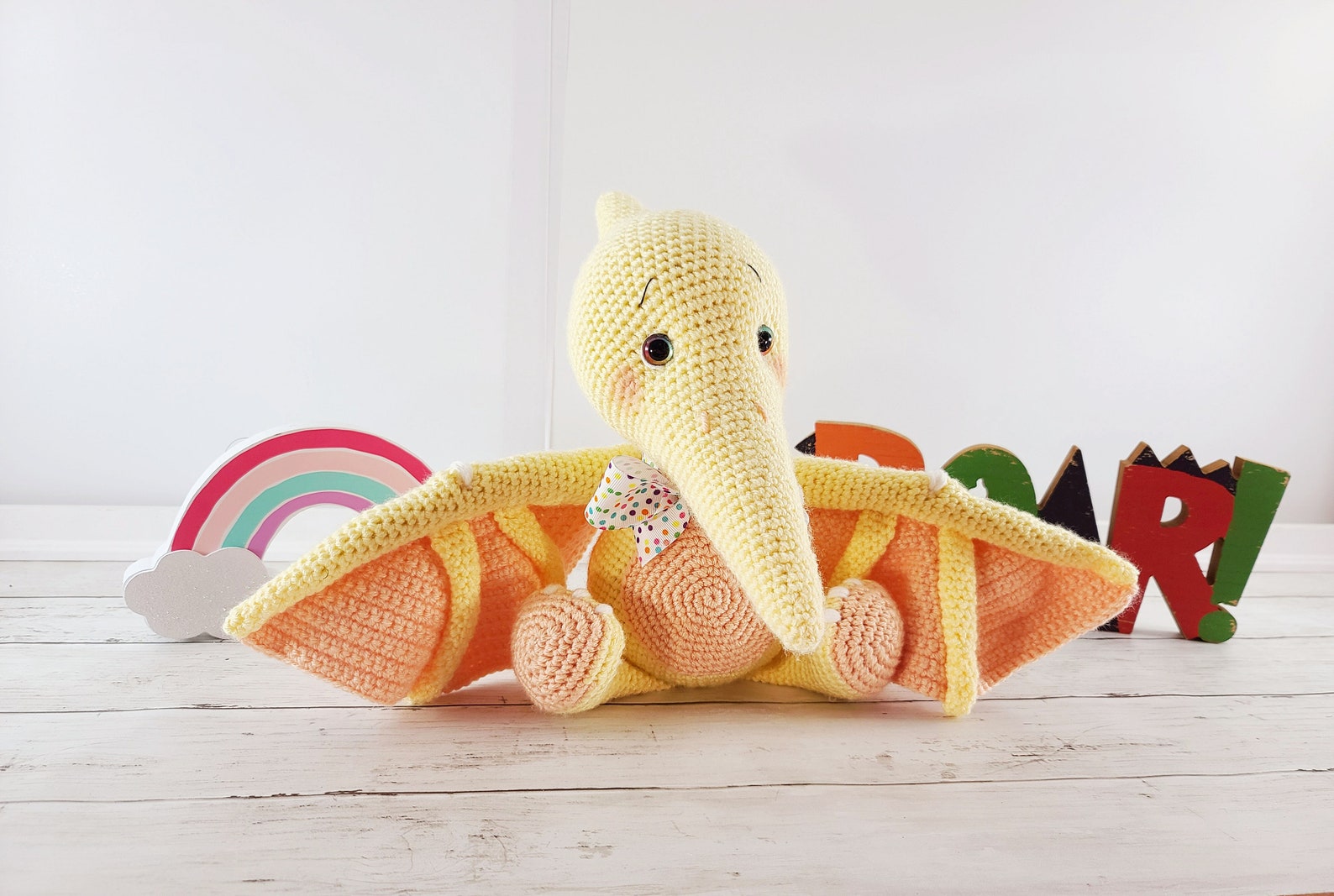 Pterodactyl pterodactyl crochet pattern crochet pattern Etsy