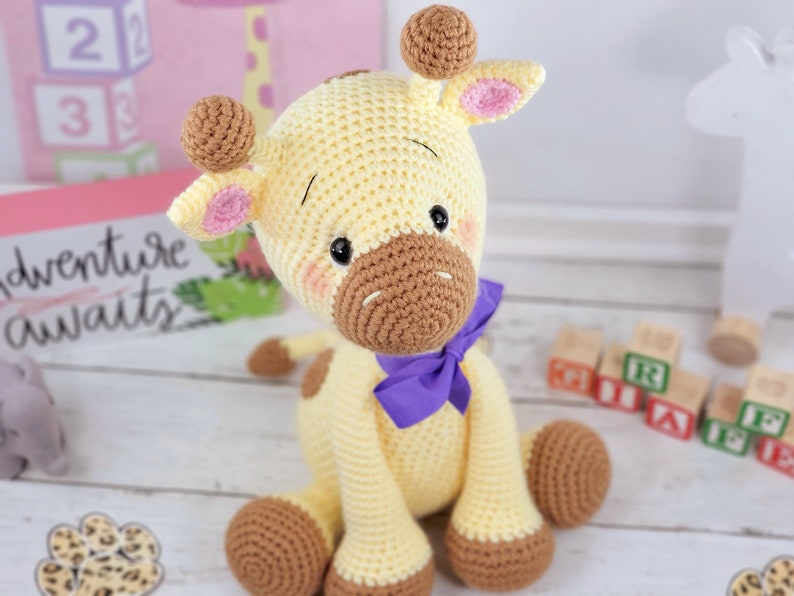 giraffe crochet pattern, crochet pattern, crochet giraffe, giraffe, crochet pattern, pattern, amigurumi, giraffe doll image 5