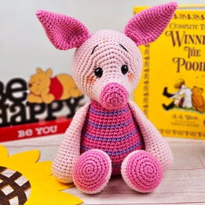 pig crochet pattern, crochet pig, crochet pattern, amigurumi, pig tutorial image 3