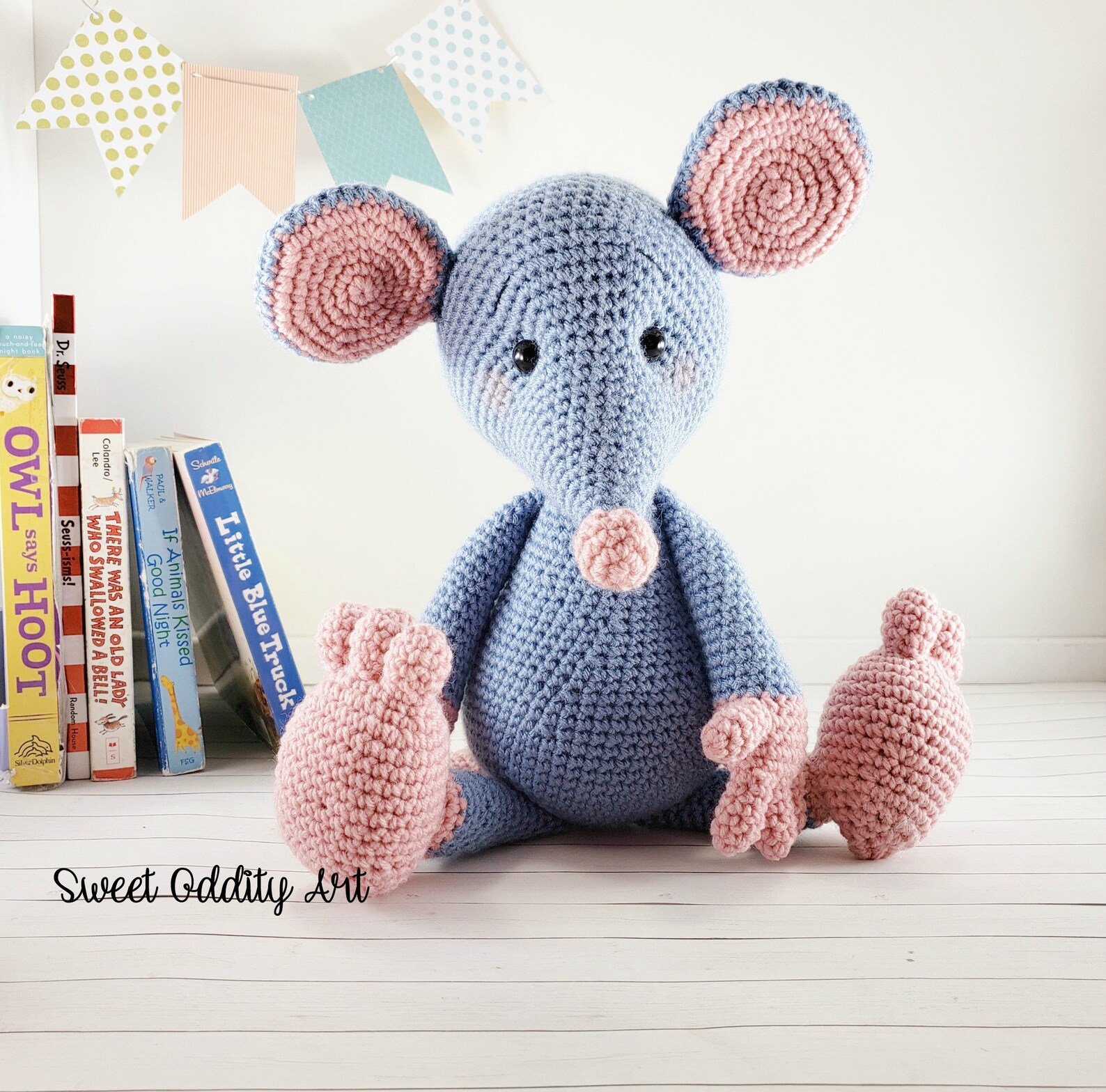 Rat Crochet Pattern Crochet Rat Rat Tutorial Crochet Etsy