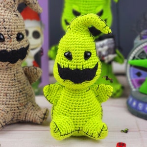 ghost crochet pattern, crochet pattern, green ghost, pattern, crochet, amigurumi