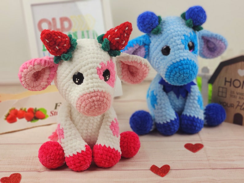 cow, crochet cow, cow crochet pattern, crochet pattern, amigurumi, pattern, crochet, cow tutorial image 6