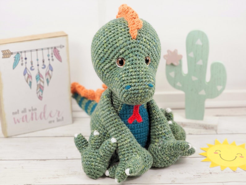 lizard crochet pattern, lizard pattern, dragon pattern, crochet pattern, iguana crochet pattern crochet lizard, iguana crochet pattern image 2