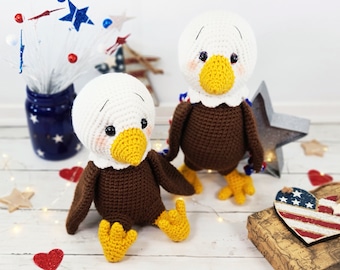eagle, crochet eagle, eagle crochet pattern, eagle tutorial, amigurumi, pattern, crochet pattern