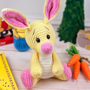 patrón de crochet de conejo, conejo de crochet, patrón de conejo, tutorial de conejo, patrón de crochet