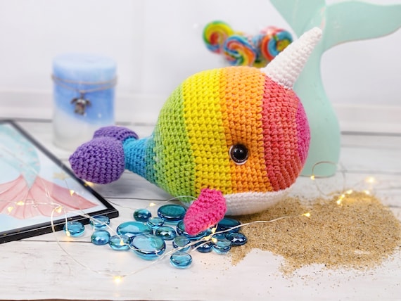 whale crochet pattern, narwhal crochet pattern, crochet pattern, dolphin crochet pattern, shark crochet pattern, orca crochet pattern