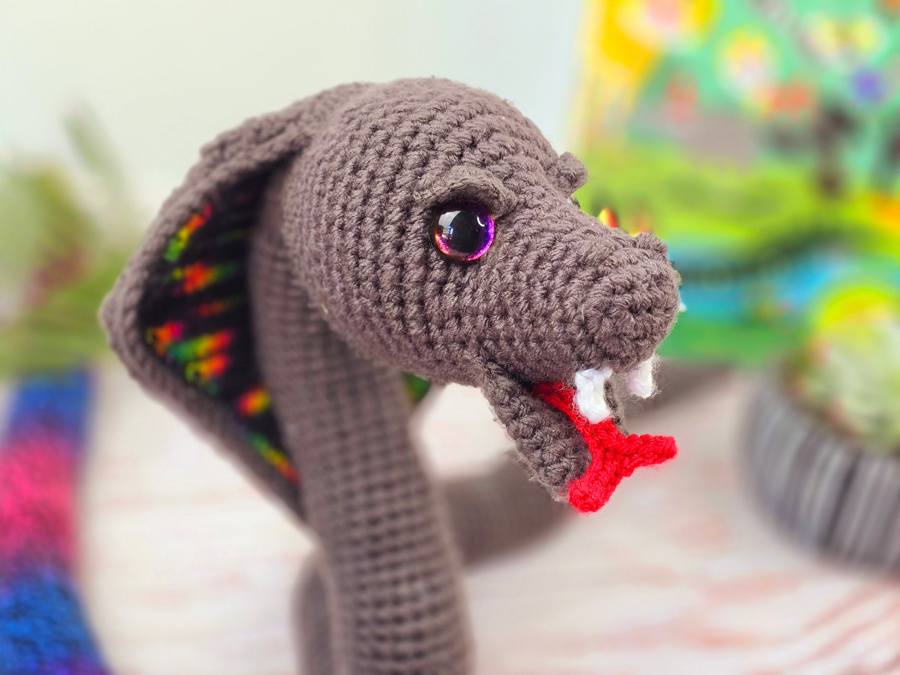 Snake Crochet Pattern, Cobra Crochet Pattern, Crochet Pattern, Crochet ...