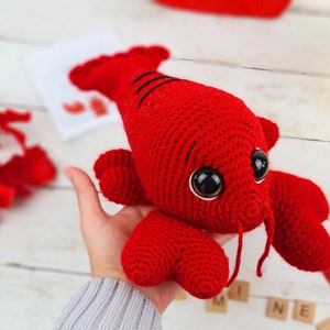 lobster crochet pattern, crochet lobster, lobster, lobster tutorial, amigurumi, crochet pattern, lobsters, pattern, crochet