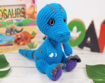 raptor pattern, raptor crochet pattern, dinosaur pattern, dinosaur crochet pattern, crochet pattern, crochet dinosaur, crochet raptor