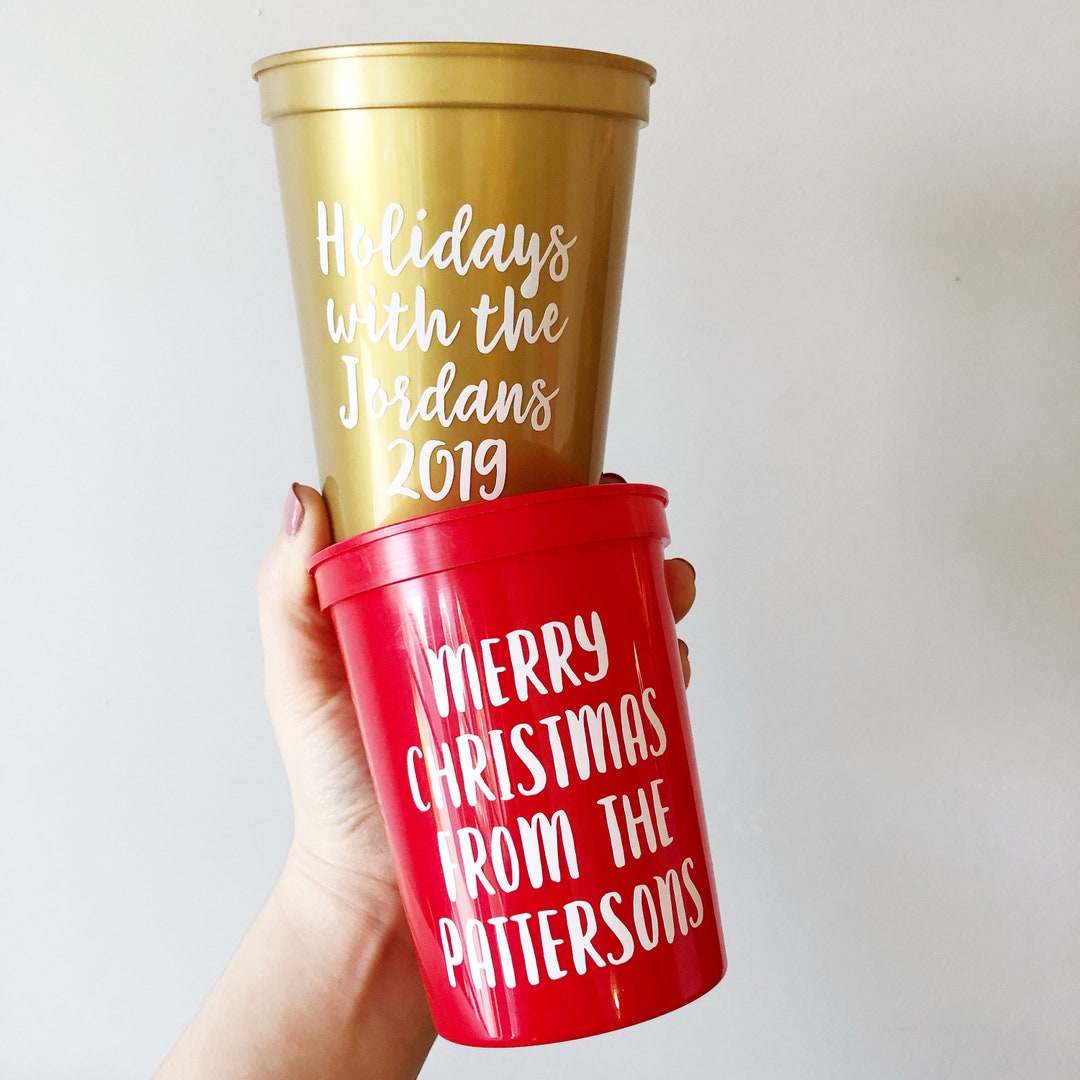 Family Holiday Cup, Custom Cup, Personalized Cup, Personal Gift