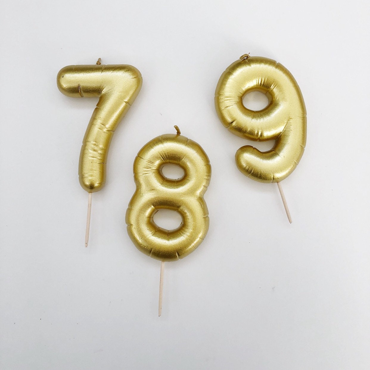 Number Candles Funny Candles Birthday Candle Mylar Balloon Etsy