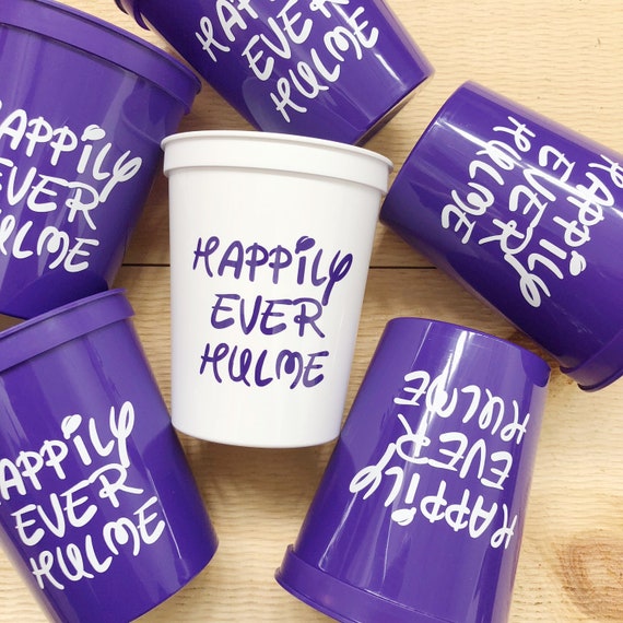 Happily Ever After, Magic Inspired Wedding Favor, Magical Wedding Gift, Wedding Cups, Party Decor, Anniversary Cups, Bridal Shower Favor