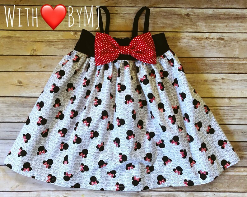 etsy minnie mouse dress