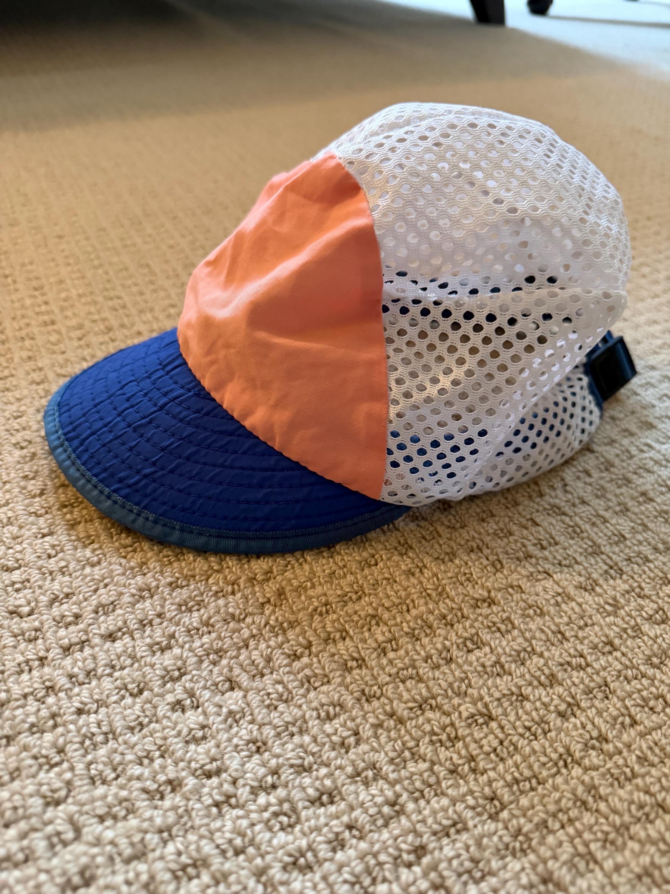 Vintage Patagonia Duckbill Cap Hat Yellow Green 4 Panel Marble Print 2002 52060 Patagonia Men main image 3