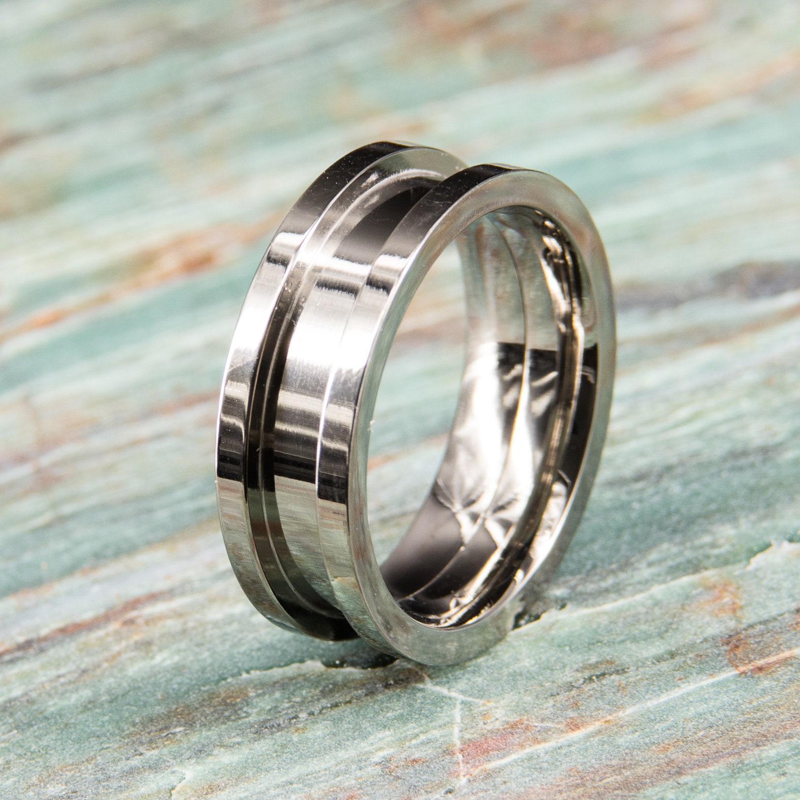 Threaded 2-Piece Ring Core - Stainless Steel