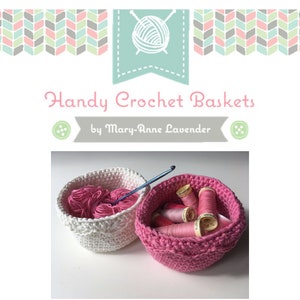 Crochet Basket Pattern | Easy Crochet Pattern | Instant Download | Simple Crochet | Beginners Crochet