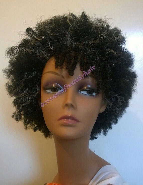 Short Afronaturalsecureelasticatedextensionshair Etsy